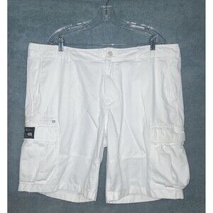 Denim‎ Supply Ralph Lauren Shorts Mens 42 White Cargo Chino Pockets USA Flag